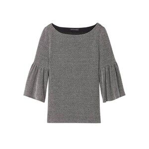 Banana Republic Bell Sleeve Boucle Top